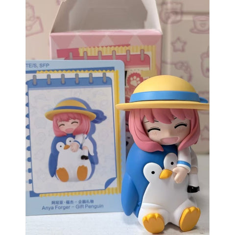 Anya Forger Spy X Family Daily Blind Box Series: Anya Forger - Penguin Gift (Confirmed Style)