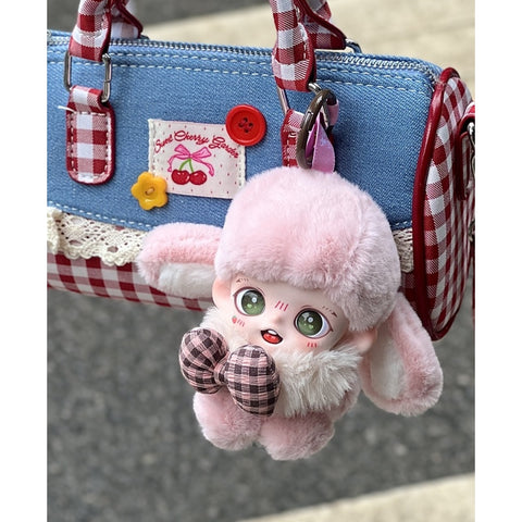 Baby Zoraa Fluffy Tea Party Plush Pendant Blind Box Series: Berry Bunny (Confirmed Style)