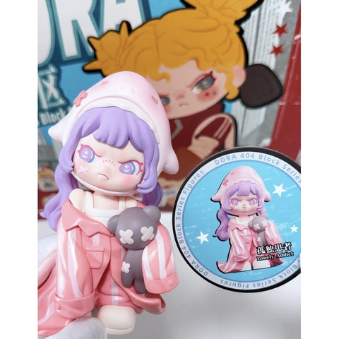 DORA 404 Block Blind Box Series: Lonely Addict (Confirmed Style)