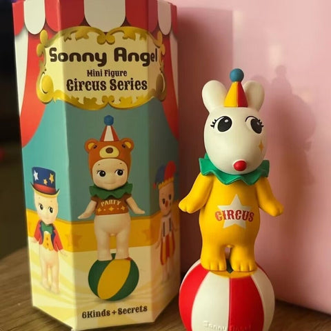 Authentic Sonny Angel 2019 Circus Series Mini Figure – Confirmed Blind Box – Original PVC Collectible