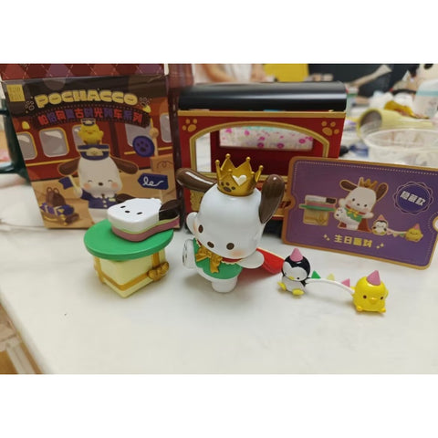 Sanrio Pochacco Vintage Time Train Series Secret Birthday Party