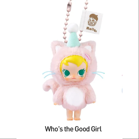 Baby Molly Pocket Friends Series Vinyl Plush Pendant Whole Set Opened