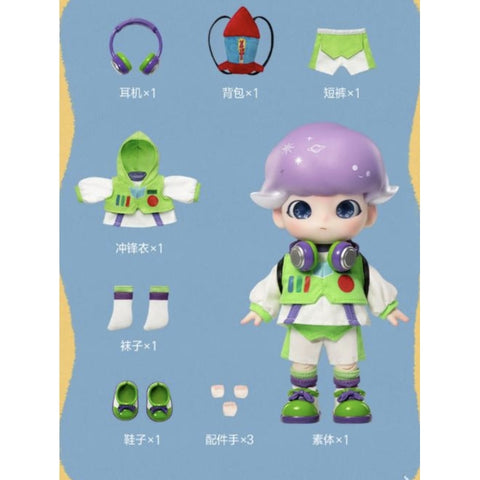 DIMOO WORLD × PIXAR 1/8 Action Figure BJD Series: Buzz Lightyear (Confirmed Style)