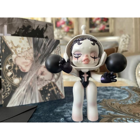 Skullpanda Black Pope Limited Figurine