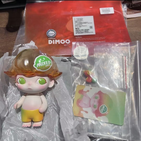 DIMOO Orange Water Gun Limited Figure