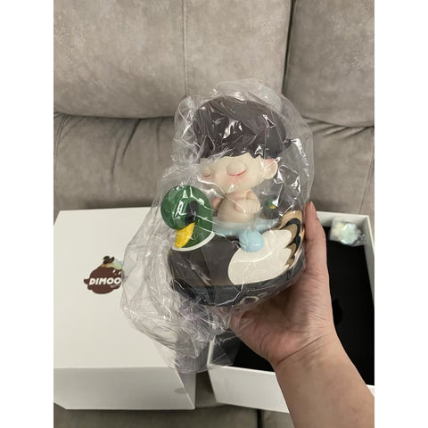 DIMOO Graffiti Duck Limited Figure Green