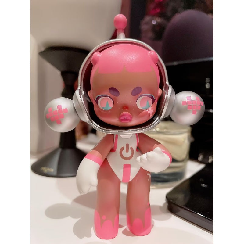 Skullpanda Baby Cyber Pink Limited Figurine