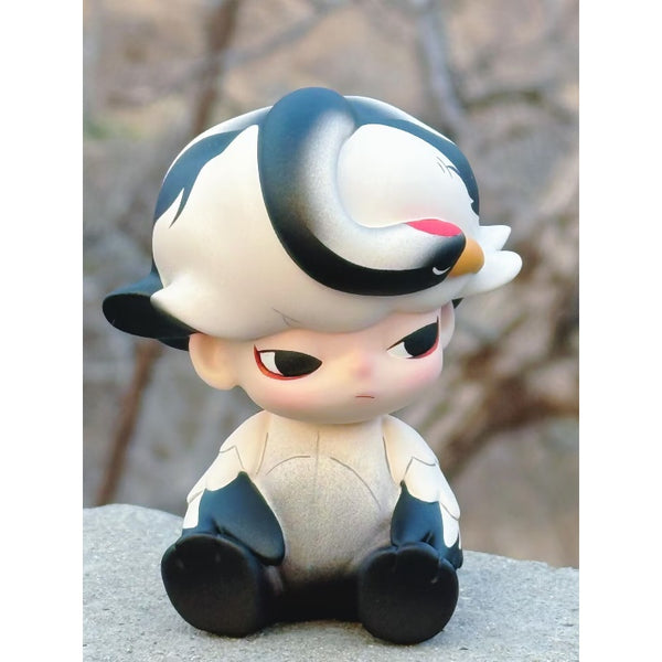 DIMOO Pajamas Party Red-crowned Crane Limited Figure – TOYSEZ