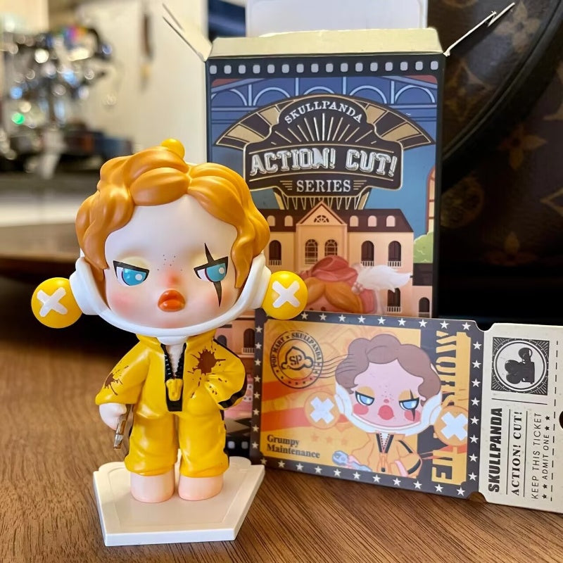 Skullpanda Action Cut! Series Grumpy Maintenance – TOYSEZ