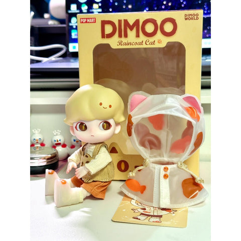 DIMOO Raincoat Cat Action Figure