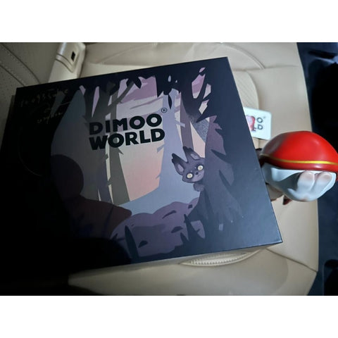 DIMOO Big Red Riding Hood & Little Grey Wolf Limited Figure