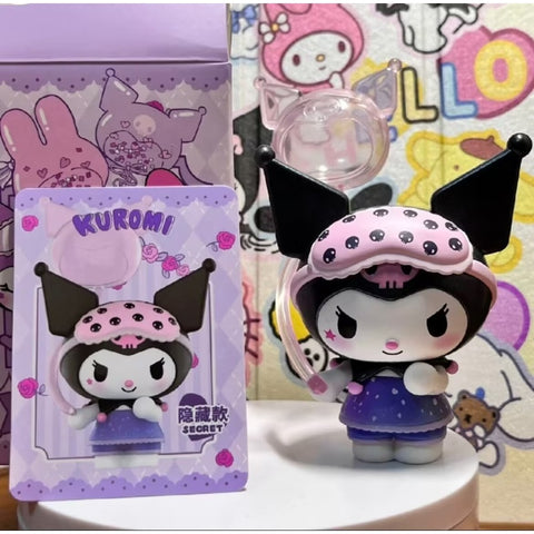 Sanrio Characters Sweet Heart In Pajamas Series Secret Kuromi