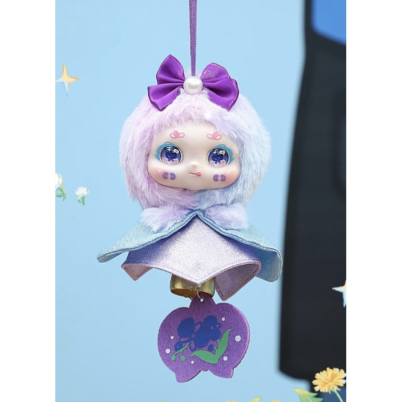 Kimmon Flower Stream Bell Plush Pendant Blind Box Series: Phalaenopsis (Confirmed Style)