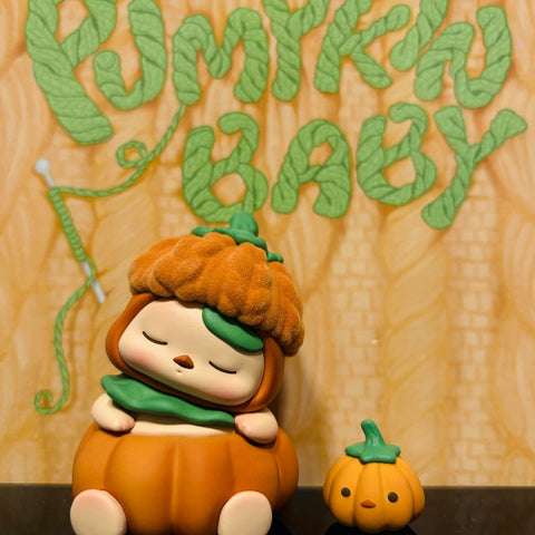 PUCKY Pumpkin Baby Figure Limited edition