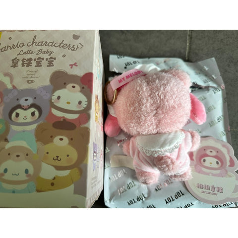 Sanrio Family Latte Baby Plush Doll Series My Melody