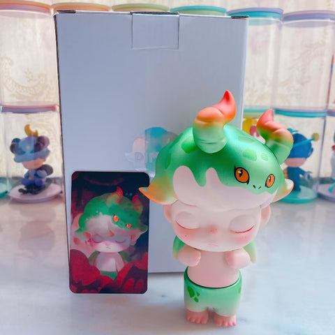 DIMOO Little Green Dragon Limited Figure