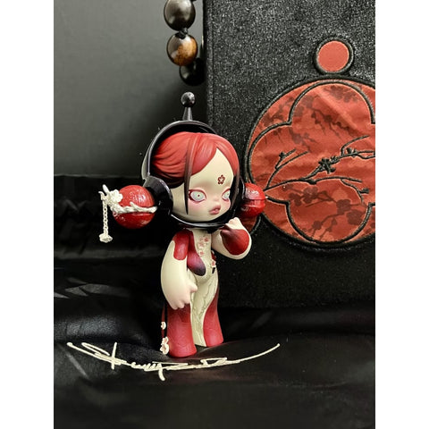 Skullpanda Baby Plum Secret Burning Frost Limited Figurine