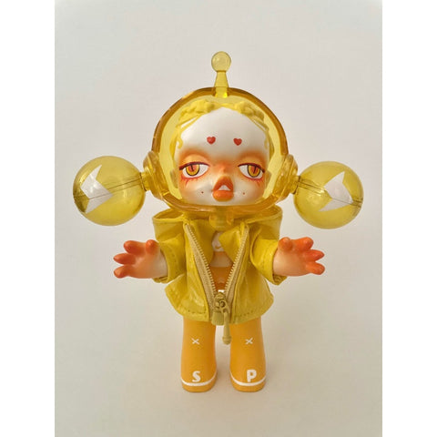 Skullpanda Yellow Lightning Limited Figurine