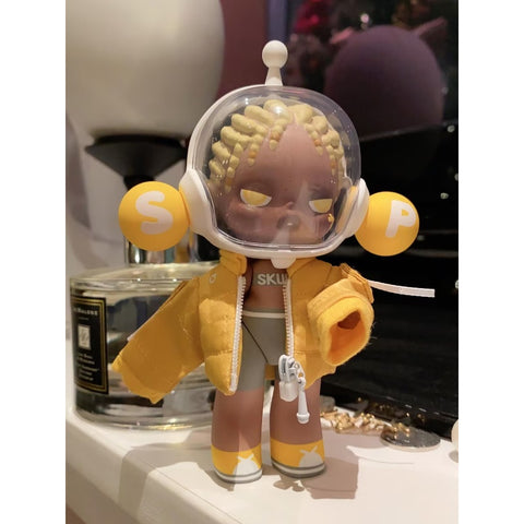 Skullpanda Baby Yellow Yo Limited Figurine