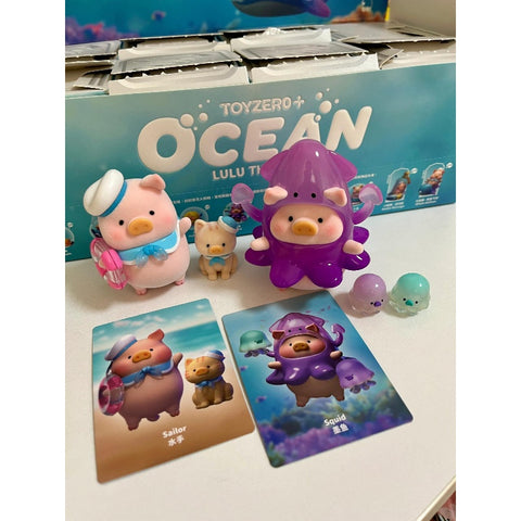 LuLu the Piggy Ocean Series Whole Set Opened