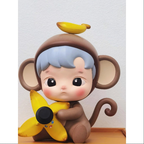 Hacipupu Little Monkey Figurine Art Toy 2023 Limited