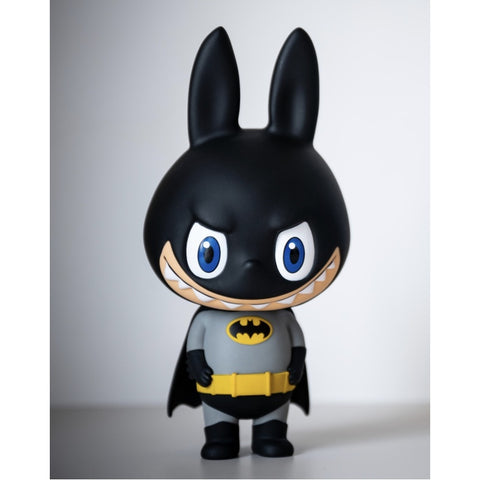 Labubu The Monsters Batman Black and Gray 2021 Limited Edition