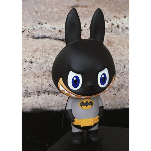 Labubu The Monsters Batman Black and Gray 2021 Limited Edition