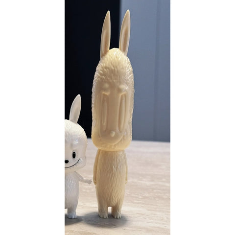 Labubu The Monsters Flatten White 2021 Limited Edition