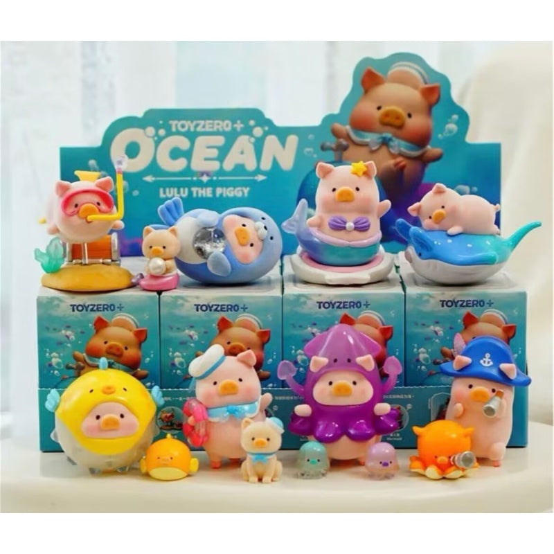 LuLu the Piggy Ocean Series Whole Set Opened