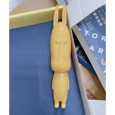 Labubu The Monsters Flatten Creamy Yellow 2021 Limited Edition
