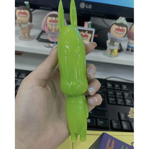 Labubu The Monsters Flatten Green 2021 Limited Edition