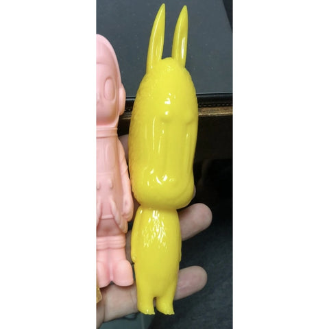 Labubu The Monsters Flatten Yellow 2021 Limited Edition
