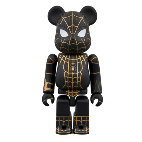 BE@RBRICK SPIDER-MAN UPGRADED SUIT 100% & 400% Bearbrick
