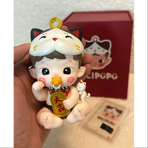 Hacipupu Lucky Cat Figurine Art Toy 2023 Limited