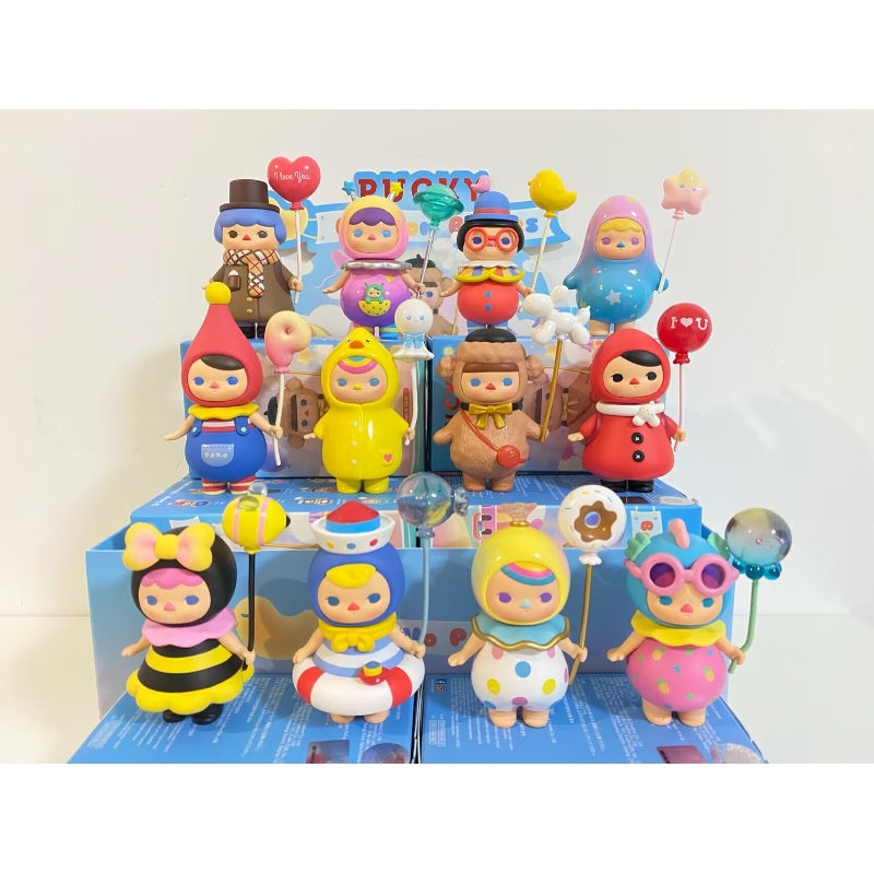 PUCKY Balloon Babies Series Whole Set Opened