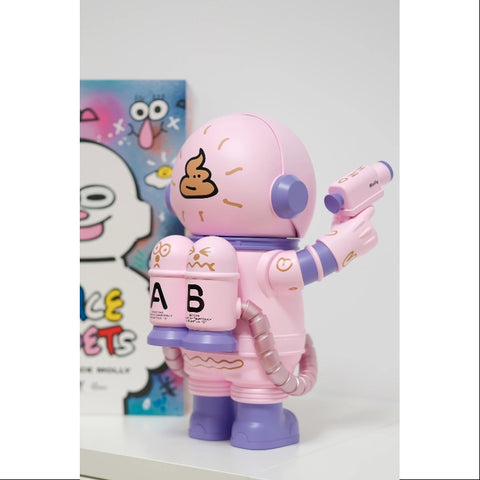 MEGA SPACE MOLLY 400% Jon Burgerman Space Cadets Series PUPU 2025 Limited Edition