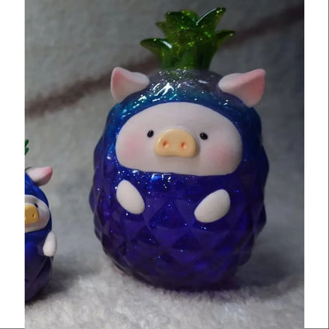 LuLu the Piggy XL Pineapple Purple 2021 Limited Edition