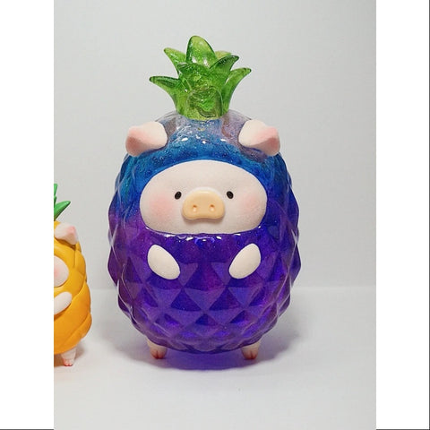 LuLu the Piggy XL Pineapple Purple 2021 Limited Edition