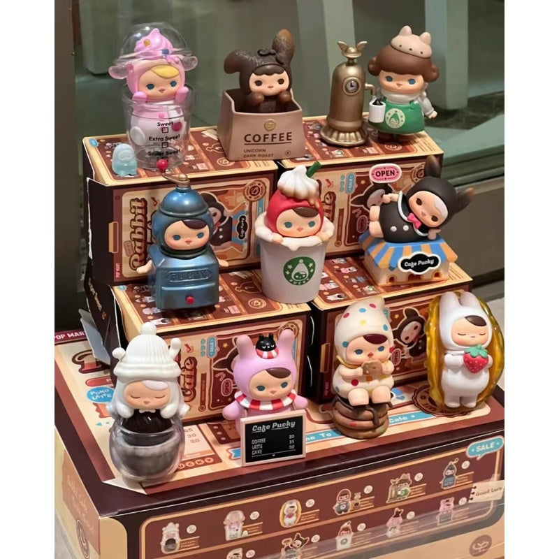 Pucky Rabbit PUCKY Rabbit Cafe Series Whole Set Opened – TOYSEZ