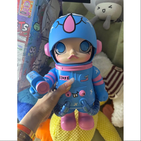 MEGA SPACE MOLLY 400% Jon Burgerman Space Cadets Series