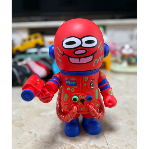 MEGA SPACE MOLLY 400% Jon Burgerman Space Cadets Series PUFF 2025 Limited Edition