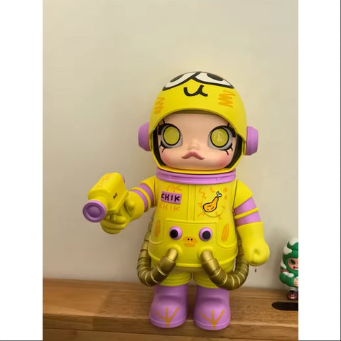 MEGA SPACE MOLLY 400% Jon Burgerman Space Cadets Series CHIK