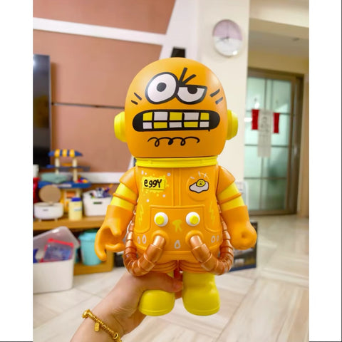 MEGA SPACE MOLLY 400% Jon Burgerman Space Cadets Series EGGY
