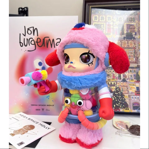 MEGA SPACE MOLLY 400% Jon Burgerman 2025 Limited Edition