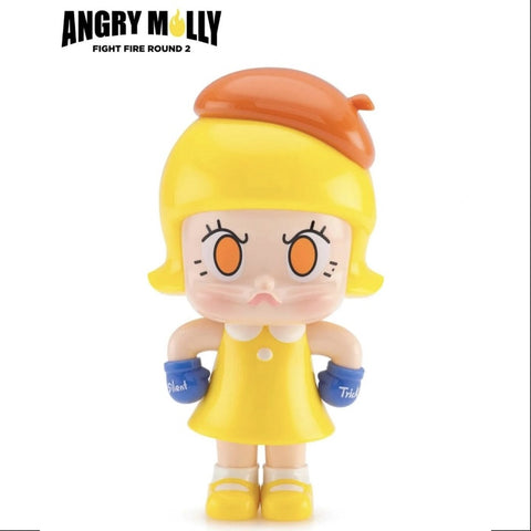 ゲームキャラクター popmart Angry MOLLY Angry Molly Fight Fire - 拳火 – Art Toy Familia