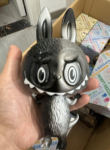 Zimomo The Monsters Yin Yang Black and Silver 2018 Limited Edition