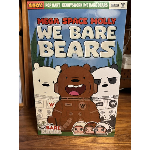 MEGA SPACE MOLLY 400% We Bare Bears Panda 2025 Limited Edition