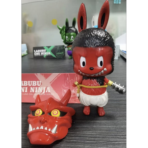 Labubu The Monsters Oni Ninja Red 2017 Limited Edition
