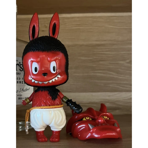 Labubu The Monsters Oni Ninja Red 2017 Limited Edition