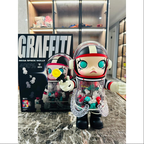 MEGA SPACE MOLLY 400% Graffiti 2023 LIMITED